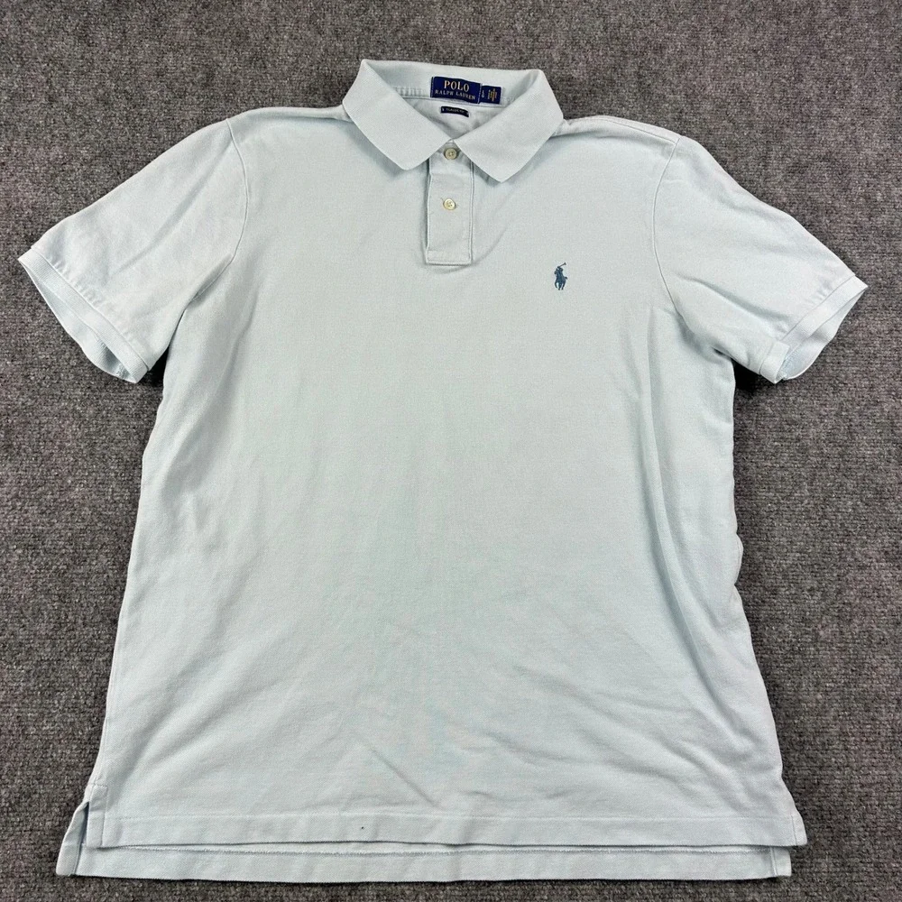 Polo Ralph Lauren Polo Shirts Mens Large Multi Color Classic Fit Cotton 3 Pack